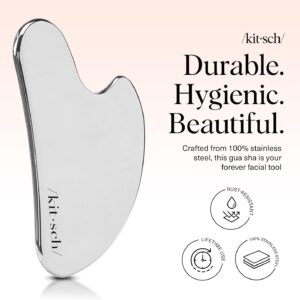 Kitsch Gua Sha Tool – Face Sculpting & Jawline Shaper