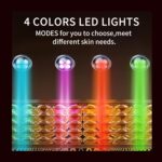 LED Face Light, Soft Silicone, Adjustable Brightness, Suitable for Home and Travel