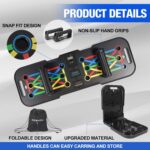 Push Up Board With Counter,Pushup Board For Men and Women,Foldable Gym Strength Training Fitness Equipment,Calisthenics Equipment