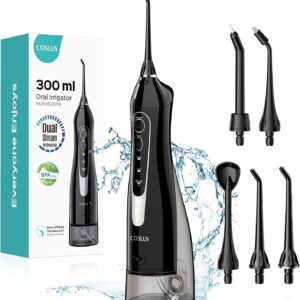 COSLUS Water Dental Flosser – Portable Deep Clean