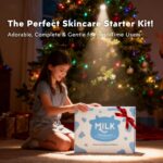 Milk Skin Care for Kids Gift Set - Milk Skincare for Teens 10-12, Kids Skin Care Set for Girls Ages 8-12 Shrink Pores, Hydrating, Teen Skin Care Kit Christmas Gifts for Teenage Girls Friends Moms