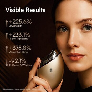 INIA 7-in-1 Gua Sha Massager – Reduce Puffiness & Firm Skin