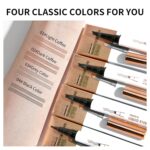 Claw Liquid Eyebrow Pencil – Waterproof, Natural Microblading Effect with Fine Tip (Shade 5# Brown)