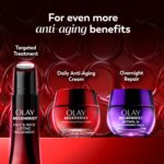 Olay Face Moisturizer, Regenerist Micro-Sculpting Cream for Women, Fragrance-Free - Anti-Aging, Anti-Wrinkle, Firming Skin Care - Triple Collagen Cream, Peptide, Hyaluronic Acid, Niacinamide, 1.7oz
