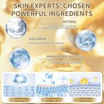 Anti Aging Firming Neck Cream, 5-IN-1 Face Tighten and Lift Neck Cream, Anti Wrinkle Neck Retinol & Collagen Cream, Chest Neck & Face Lifting|Repairing|Moisturzing Skin Care for Men & Women - New