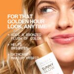 Pacifica Sunny Glow Liquid Bronzer Drops – Vitamin C & Glycolic Acid Infused Face & Cheek Makeup for Instant Sun-Kissed Glow