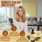 Clarifying Shampoo and Conditioner Set - Sulfate Free Hair Care Products for Women and Men - Deep Cleansing for Oily Scalp - Ideal for Swimmers - 16 Fl Oz (Set of 2)