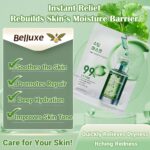 Centella Asiatica Face Mask – 10 Pack Calming Korean Sheet Masks – Repairing Facial Mask for Redness & Irritated Skin – Soothing Face Mask for Sensitive Skin Care