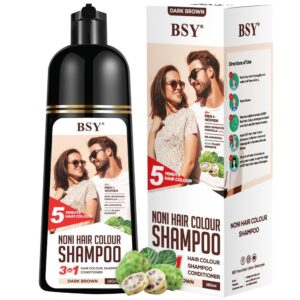 KNF 5-Min 3-in-1 Hair Color Shampoo – Brown