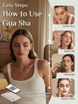Rena Chris Jade Gua Sha Tool for Face Sculpting & Puffiness