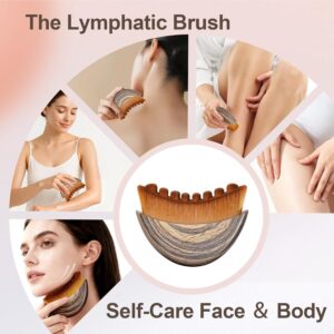 SculptGlow Lymphatic Face Brush – Sculpt & Depuff