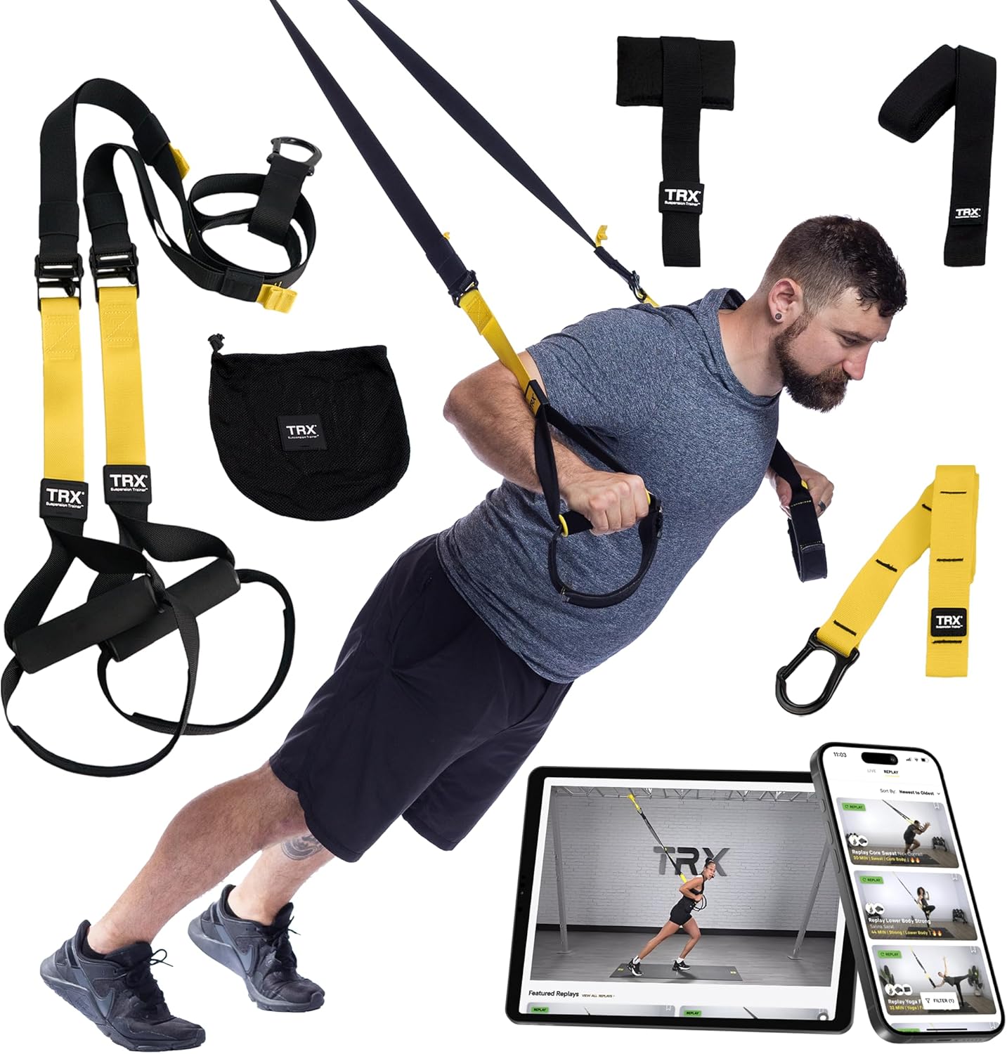 TRX Suspension Trainer – Full-Body Home Gym System - Image 5