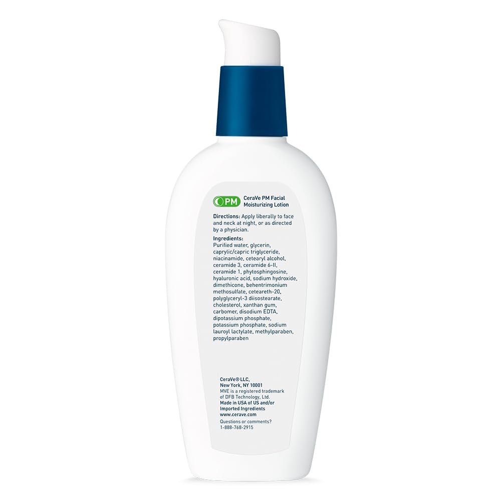 CeraVe PM Facial Moisturizing Lotion Review