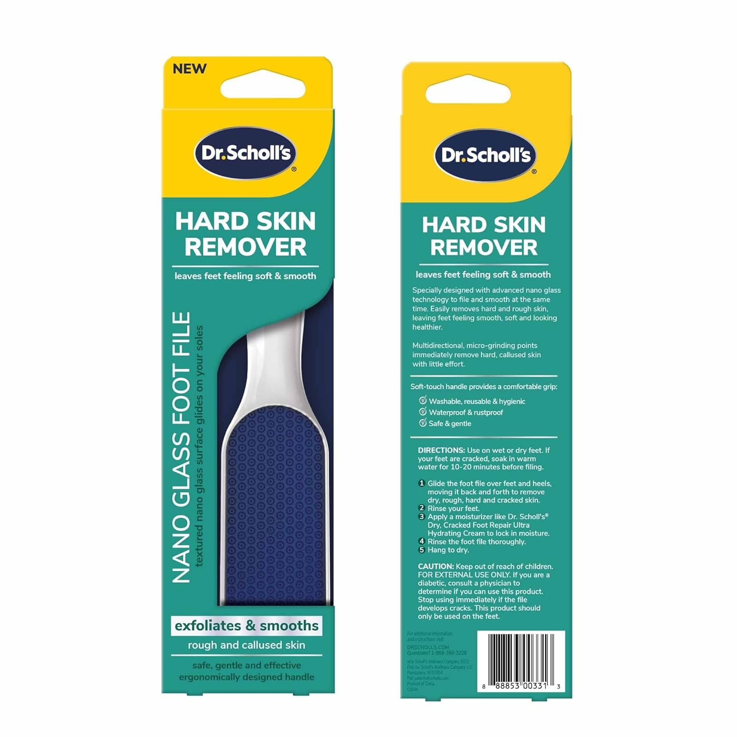 best nano glass foot file for cracked heels