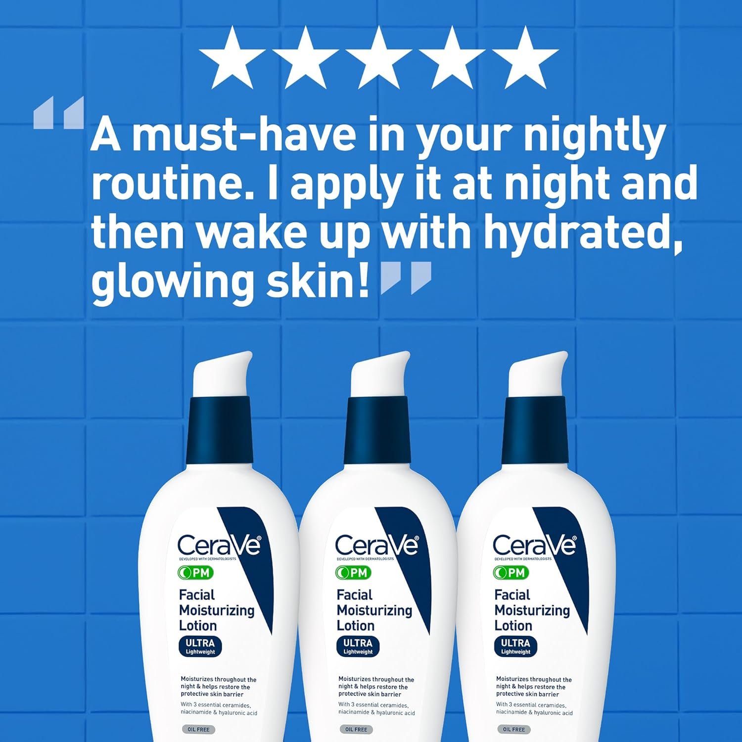CeraVe PM Facial Moisturizing Lotion Review