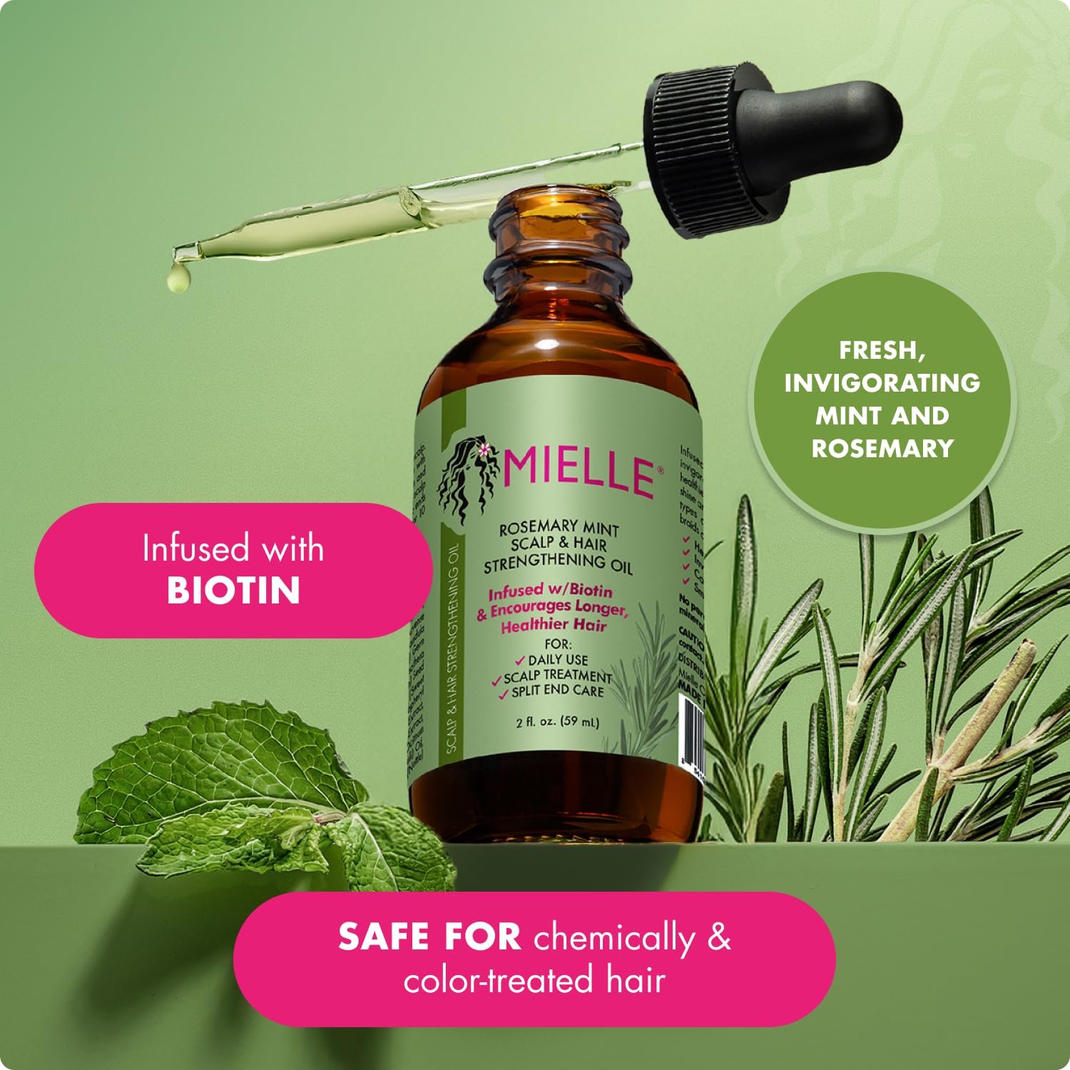 mielle rosemary mint hair oil review for hair growth