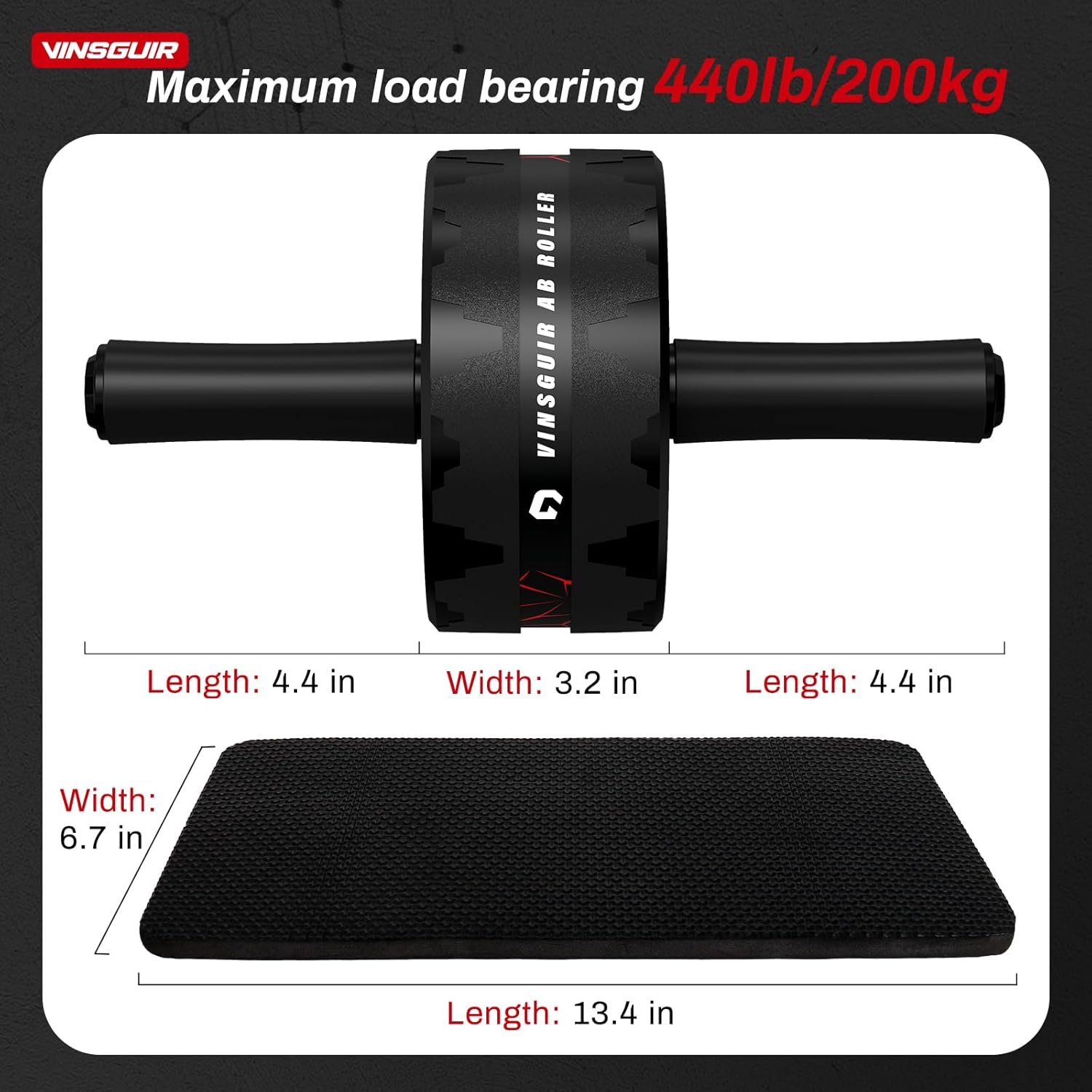 VINSGUIR Ab Roller Review 2026
