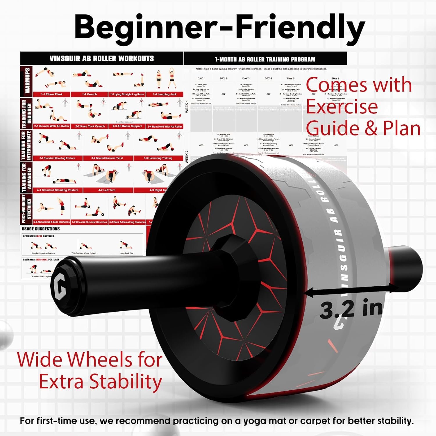 VINSGUIR Ab Roller Review 2026