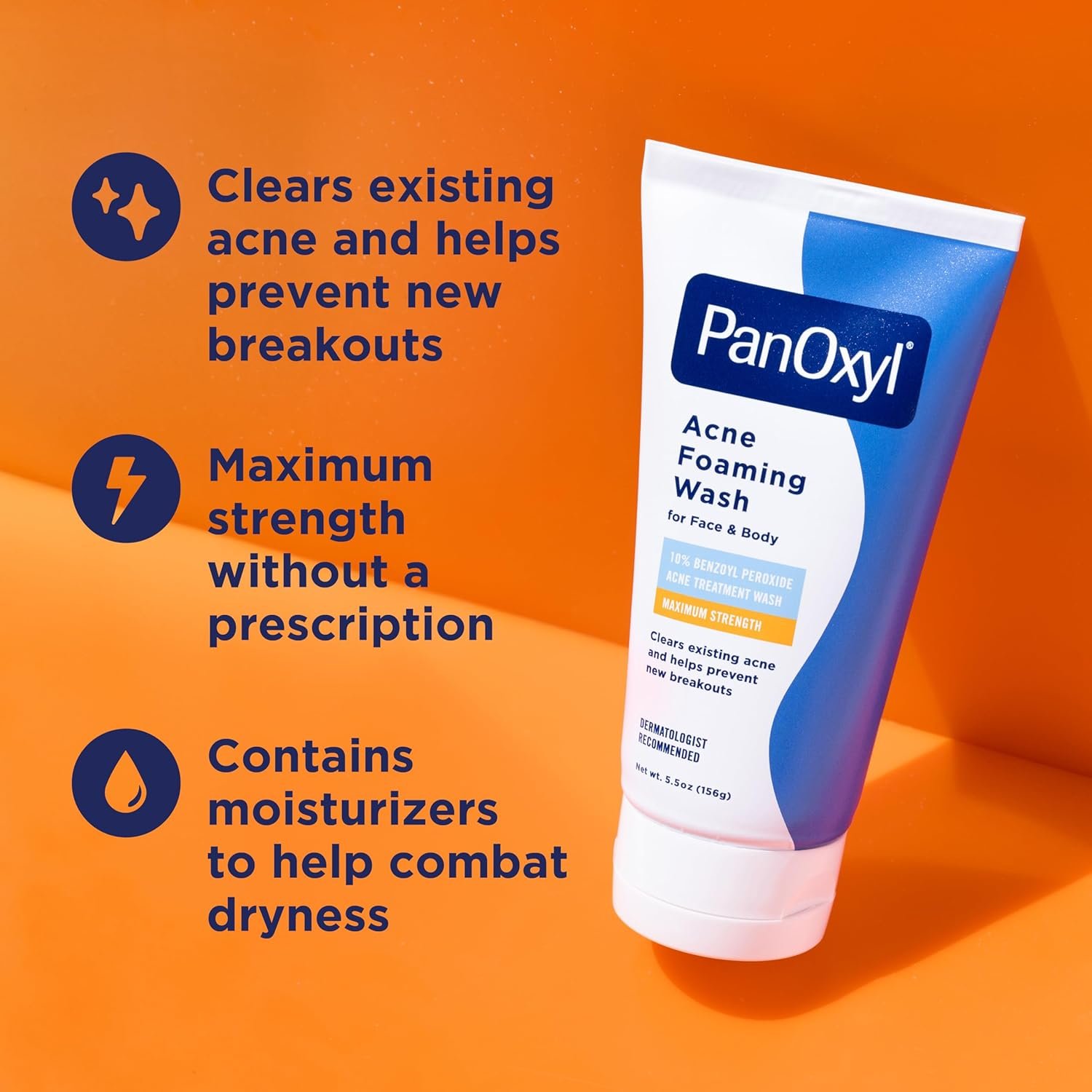 PanOxyl 10 Benzoyl Peroxide Acne Foaming Wash Review