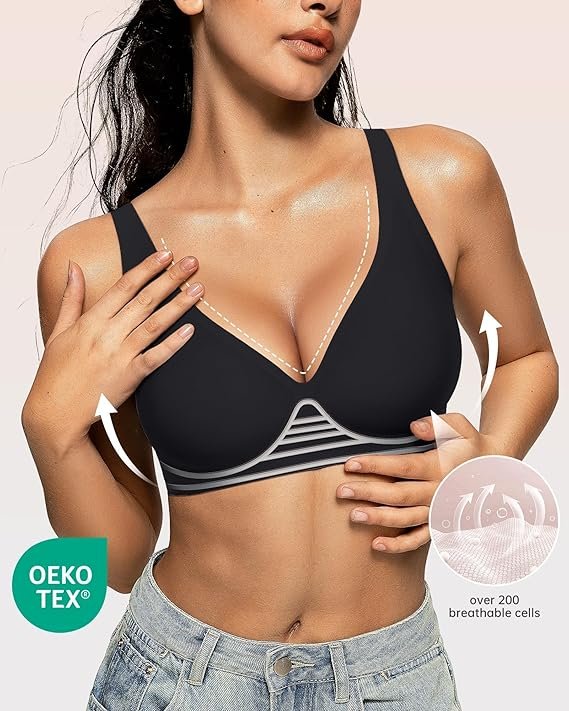 OEAK Womens Deep V Bras Review 2026