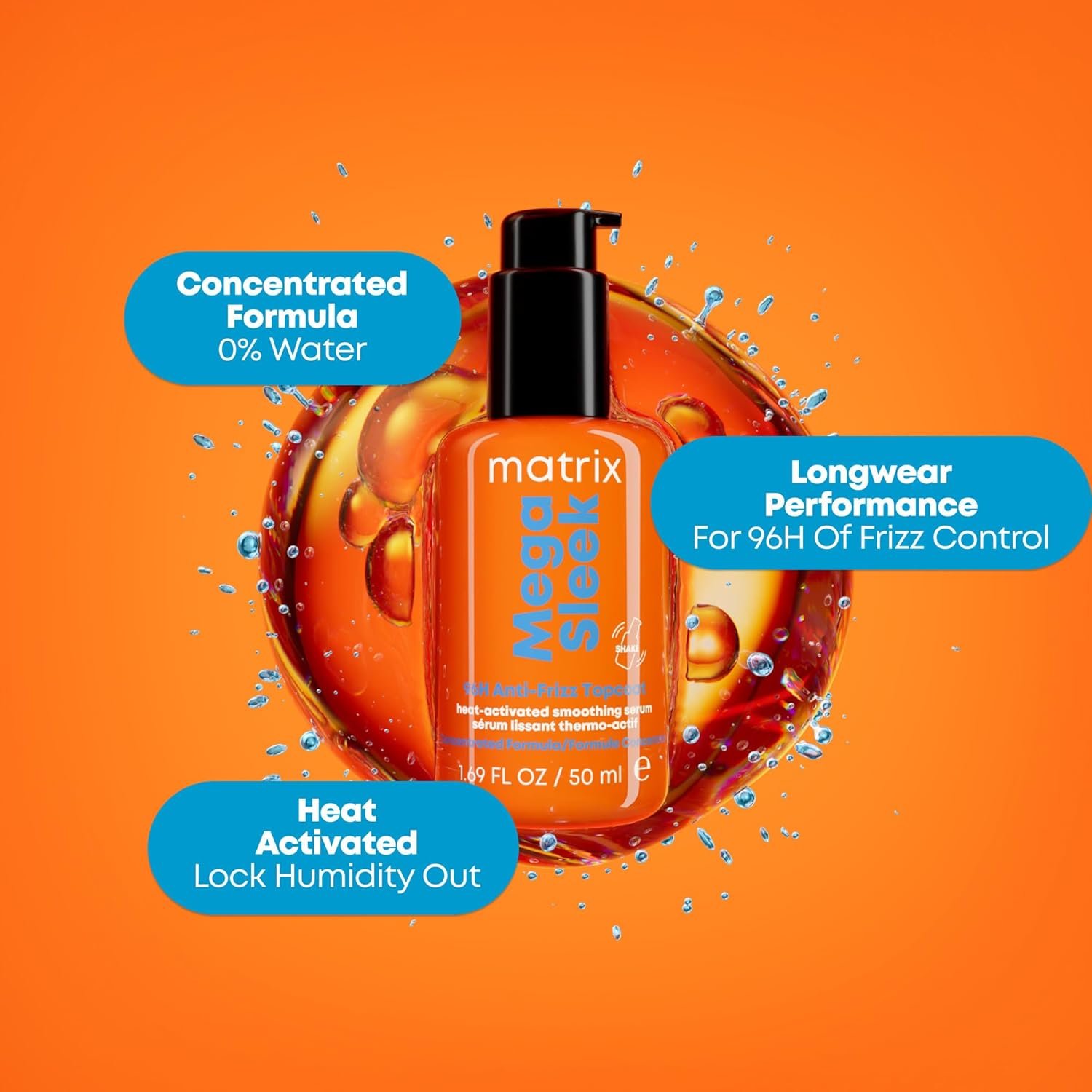 Matrix Mega Sleek Anti Frizz Topcoat Serum Review