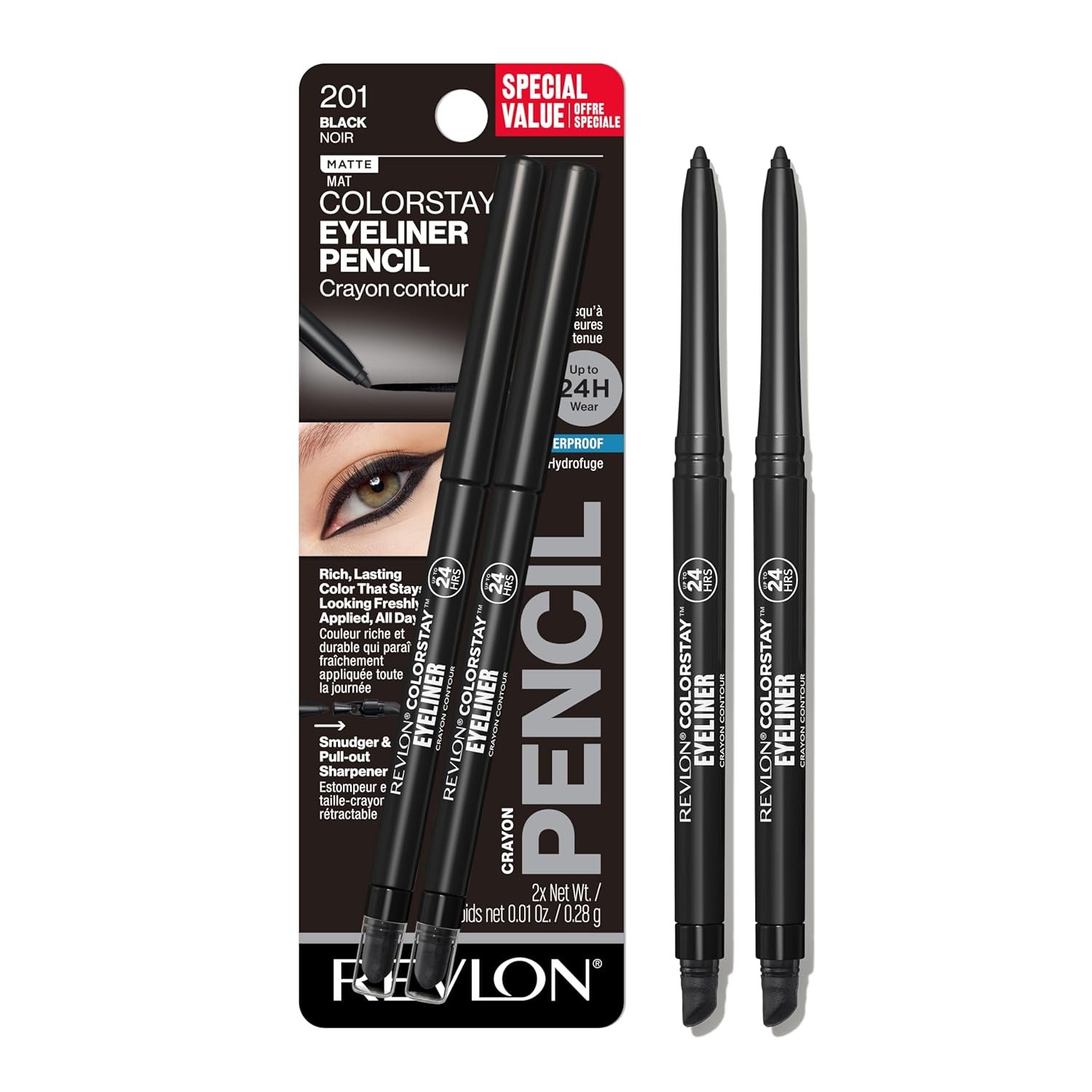 Revlon ColorStay Pencil Waterproof Eyeliner Review