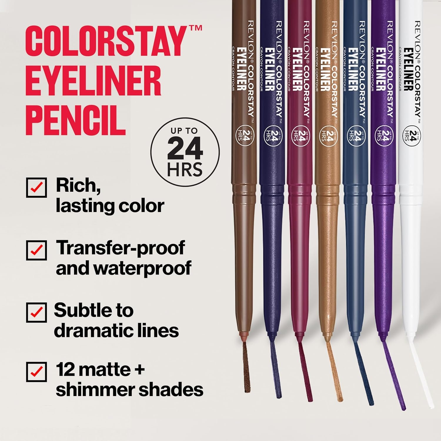 Revlon ColorStay Pencil Waterproof Eyeliner Review