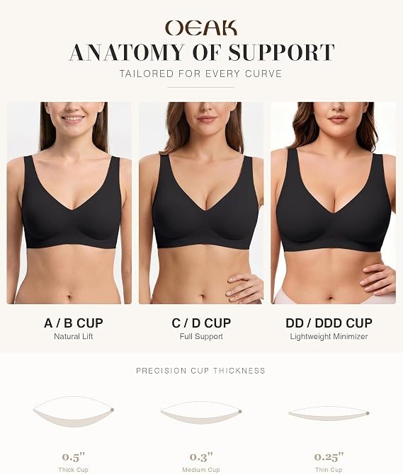 OEAK Wireless Jelly Bra 3