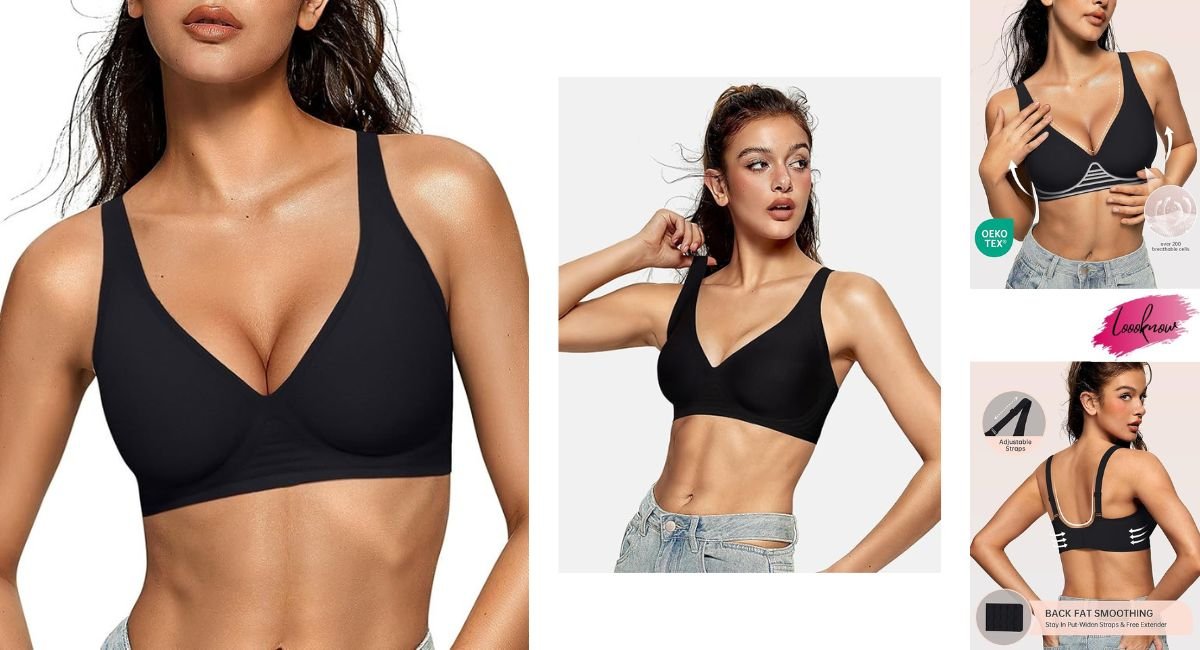 OEAK Jelly Bra Wireless Deep V Bralette Review 2026: Is It Worth the Hype?